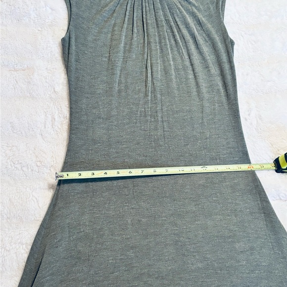 Ralph Lauren Olive Midi Dress with Cap Sleeves…sz Medium - Picture 5 of 5